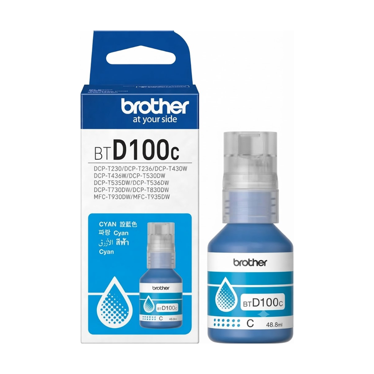 Brother Ink Cartridge BT-100 Cyan